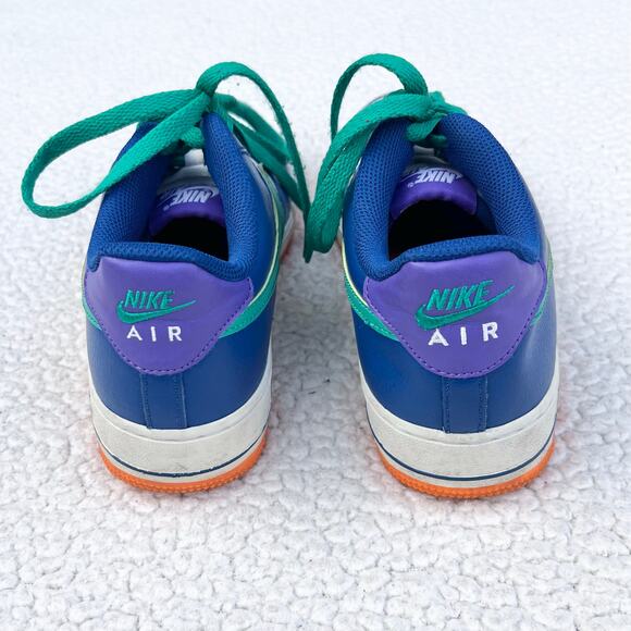 Nike Air Force 1 Low LV8 GS Gym Blue - Picture 5 of 6